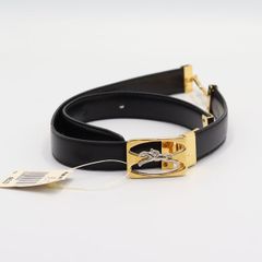 完売品 eaphi エフィロゴモチーフベルト 本革レザー細ベルト定価17,000