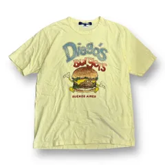 定価20900円 JUNYA WATANABE MAN  19AW 綿吊天竺 ハンバーガープリント Tシャツ ジュンヤワタナベ コムデギャルソン WD-T017 Mのサムネイル