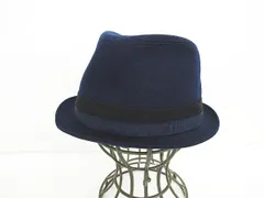 COMME des GARÇONS ウールハット ネイビーブラックに近い 楽天市場】COMME des GARCONS（素材（生地・毛糸）ウール