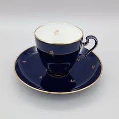 セーブル SEVRES ファットブル デミタス カップ&ソーサー 1941～1969