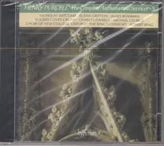 [CD/Hyperion]ヘンリー・パーセル:O Lord, rebuke me not & With sick and famish'd eyes & How long, great God?他/N.ウィコム(treble)&R.キング&キングス・コンソート