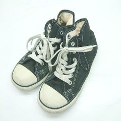 ◇ Θ CONVERSE コンバース キッズ ハイカットスニーカー サイズ20 ブラック ホワイト系 女の子 男の子 E 【1502060027410】