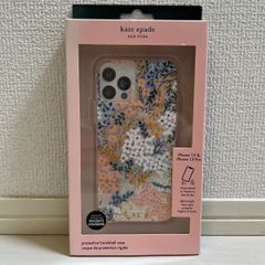 ◆新品未使用品◆ケイトスペードニューヨーク　kate spade  iphone12/12Proクリアケース　マルチフローラル