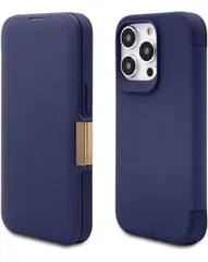 ★ラスタバナナ ケース カバー iPhone14 Pro 専用 手帳型 薄型 カード入れ おしゃれ シンプル 大人 CLAMSHELL クラムシェル マグネット式 ネイビー アイフォン14プロ スマホケース 7139IP261PBO