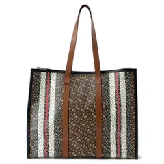 新品同様 バーバリー TBモノグラム トートバッグ A4 ブックトート ビジネス BURBERRY バーバリー トートバッグ TBモノグラム 8019383