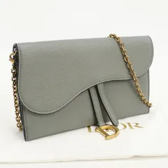 【身軽にお出かけできる♡】DIOR チェーンウォレット Christian Dior DIOR ディオール カロ チェーン ショルダー