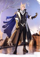 原神 コスプレ フレミネ ウィッグ、ブーツ、潜水タンク、ヘルメット