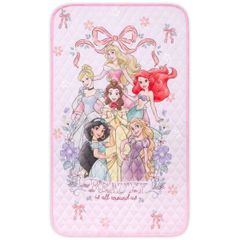 un doudou ディズニー ベビー ひんやり 冷感キルトパッド 70×120cm プリンセス ピンク 四隅ゴム ベビー用品 新品 新生児 Disney アリエル シンデレラ ベル 白雪姫 ラプンツェル ジャスミン NZ3300-PR
