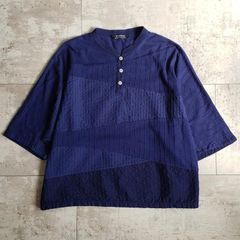 美品】CASEY CASEY リネン バンドカラー プルオーバーシャツ - メルカリ
