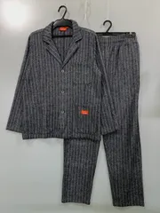 Cookman ストライプ柄 ナイロンジャケット M Cookman クックマン シェフパンツ Chef pants 公式 ショップ 南