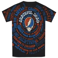 GRATEFUL DEAD グレイトフルデッド GD Songs Tシャツ