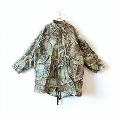 リメイク モッズコート リアルツリーカモ カモフラ メンズ レディース 迷彩