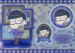 【中古】シール・ステッカー(キャラクター) 一松(探偵/SD) ホログラムステッカー 「セガコラボカフェ えいがのおそ松さん」 セガコラボカフェくじ I賞