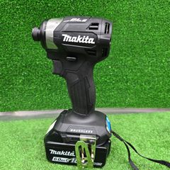 【未使用本体+中古18V 6.0Ahバッテリ(BL1860B)】マキタ(makita) コードレスインパクトドライバー TD173DZB【桶川店】のサムネイル