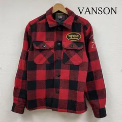 【美品】Vanson ウール チェックジャケット 赤・黒 2025年最新】vanson メルトンジャケットの人気アイテム - メルカリ