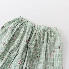 【マーブルシュッド】2022AW Feild はかまパンツ　カーキ　美品 マーブルシュッド】2022AW Feild はかまパンツ カーキ 美品 L/S