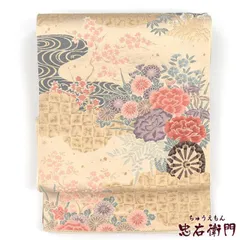 5441◇アンティーク女の子着物朱赤に毱雲牡丹梅小菊チャーミングレトロ