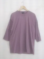 ◇ ZIP FIVE ジップファイブ 五分袖 Tシャツ カットソー サイズL パープル系 メンズ P  【1302210004748】のサムネイル