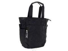 ■新品■未使用■ russet ラシット ナイロン トートバッグ ハンドバッグ ショルダー レディース ブラック系 BF4276 