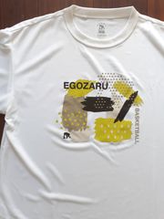 EGOZARU エゴザル 速乾性 Tシャツ トレーニングウェア XL 白