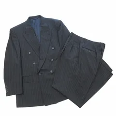 Christian Dior】クリスチャンディオール ダブルセットアップ紺