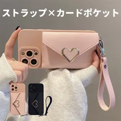 iPhone15 Pro ケース カードが収納 ポケット付き iPhone14 ケース ストラップ付き iPhone13 Pro Max ケース iPhone12 Pro ケース レンズ保