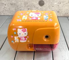 レトロ HELLO KITTY サンリオ ハローキティ 電動鉛筆削り EPS-120