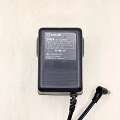 KING JIM SR6A キングジム 純正 純正品 ACアダプター アダプタ 電源アダプター テプラ プロ TEPRA PRO 6V 1.5A プラグ外径 約 5.5mm センターマイナス 60-01223-1112