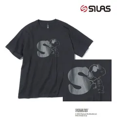 サイラス スヌーピー tシャツ Tシャツ SILAS ×PEANUTS JOE COOL S/S TEE 110252011027 半袖 メンズ レディース 黒 ブラック snoopy ティーシャツ ジョークール 半袖 夏服 xl m サイズ