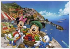 【中古】原画イラストボード 読売新聞 2022年 額絵シリーズ ディズニーキャラクターアートコレクション第8集 恵みの市場