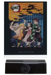 【中古】雑貨 炭治郎＆禰豆子＆善逸＆伊之助 ミニアートボード 「一番くじ 鬼滅の刃～上弦の参～」 F賞