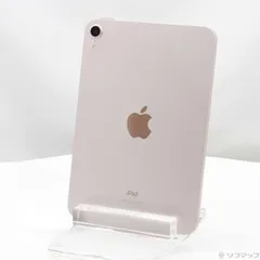 〔中古品〕 iPad mini 第6世代 64GB ピンク MLWL3J／A Wi-Fi