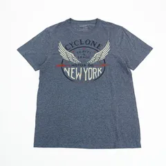 【最終値下げ SALE】OLD NAVY オールドネイビー Tシャツ フロントプリント ブルー系 M B202507