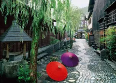【在庫処分】日本風景 ジグソーパズル 水郷の町 郡上八幡ー岐阜 (38×53cm) 500ピース 05-120s のり付き ヘラ付き エポック社 点数券付き EPOCH