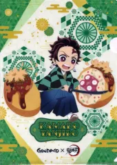 【中古】クリアファイル 炭治郎＆禰豆子 限定デザインクリアファイル 「築地銀だこ×鬼滅の刃 旨さ高まる!集え!銀だこへ!!」 だんらんパック購入特典 前半第1弾