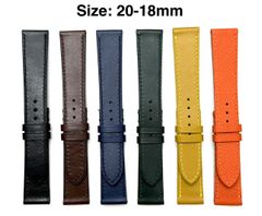 手工品　腕時計レーザーベルト　タイプ：スリム型 サイズ幅：20-18ミリ