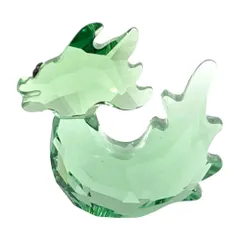 スワロフスキー ラッキードラゴン グリーン 置物 1054586 龍 竜 SWAROVSKI スワロフスキー ラッキードラゴン 幸運を呼ぶ 龍 竜