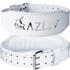 【新着商品】軽量 高耐久 MFレザー 柔らかい AZ710 トレーニングベルト (アズリブ) AZLIV