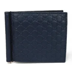 【極美品】GUCCI マイクログッチ シマ マネークリップ GG レザー 紺 楽天市場】グッチ マネークリップ メンズ GUCCI 財布 マイクロ