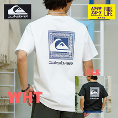 【ムラスポ公式】QUIKSILVER クイックシルバー Tシャツ ラッシュガード UVカット ムラサキスポーツ限定  QLY241631M メンズ レディース