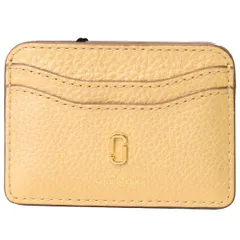マークジェイコブス カードケース MARC JACOBS ソフトグレインパールレザー ザ ソフトショット DOUBLE J ロゴ パールライズド カードケース 名刺入れ 定期入れ ゴールド M0016548のサムネイル