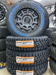 JB64ジムニーに！PPX D10X マットガンメタ×TOYO オープンカントリーR/T 185/85R16 ホワイトレター 新品タイヤホイール4本セット！JB23も