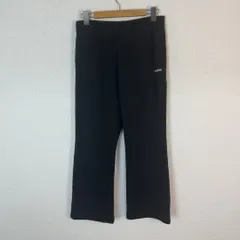 adidas アディダス スウェットパンツ ロゴ刺繍 ブラック Mサイズ レディース 古着 スポーツMIX　Y2K  フレア