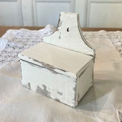 フランスアンティーク　アリュメット　マッチ箱　木製　シャビーシック　フランススタイル【790】