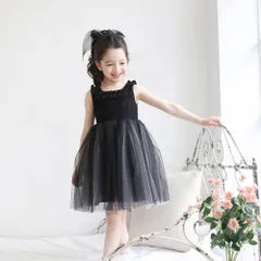 ☆ ブラック ☆ 120cm ☆ スイートメモリーチュールワンピース 発表会 ドレス ワンピース キッズ ドレスワンピース 62032301 フォーマルワンピース ノースリーブ 子供 女の子 結婚式 パーティ チュールスカート フリル スクエアネック かわいい
