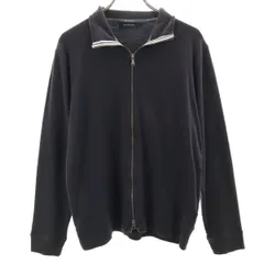 Calvin klein Jeans カルバンクラインジーンズ 長袖 ジップジャケット L ブラック メンズ 古着