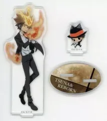 【中古】アクリルスタンド・アクリルパネル 沢田綱吉＆リボーン アクリルスタンド 「家庭教師ヒットマンREBORN!」