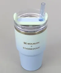 【中古】マグカップ･湯のみ 3WAYステンレスタンブラーSTANLEY ミントグリーングラデーション591ml 「スターバックスコーヒー」