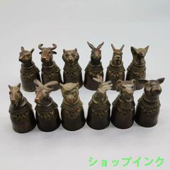 古銅風 瑞獣 虎 置物 オブジェ 文房具 コレクション - メルカリ