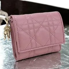 2025年最新】lady dior ロータスウォレット ピンクの人気
